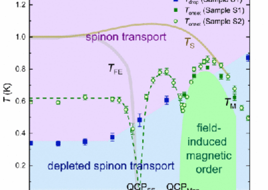 Physical Review Letters Spinion Heat Transportation